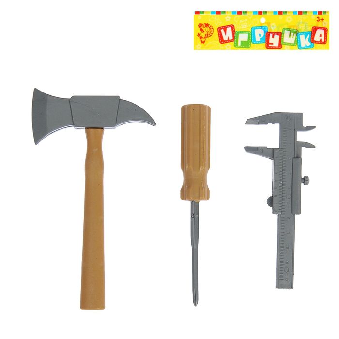 Набор инструментов "Юный мастер", 3 элемента, МИКС