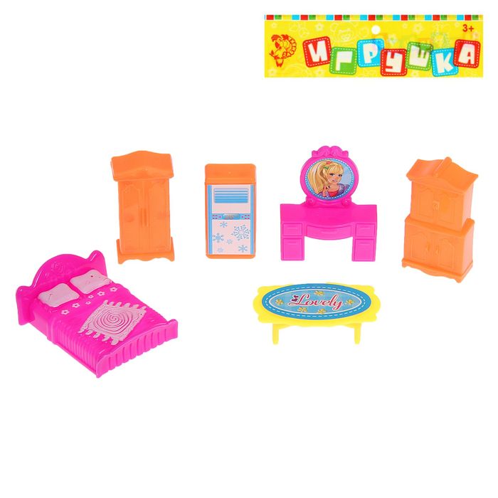 Мебель для кукол "Мой волшебный дом", МИКС