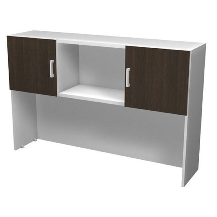 Надставка для столов с двумя дверями, венге/серая ПН2.12+ПД1(2шт)