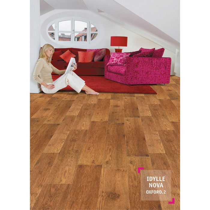 Линолеум бытовой Tarkett IDYLLE NOVA OXFORD 2 ширина 2,5 м, толщина 3,7 мм, 23 п.м.