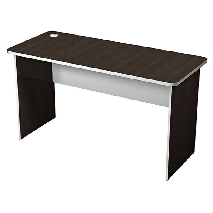 Стол письменный левый, венге/серый ПС1.14Л