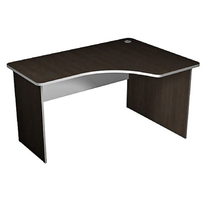 Стол рабочий правый, венге/серый ПСР3.16Пр