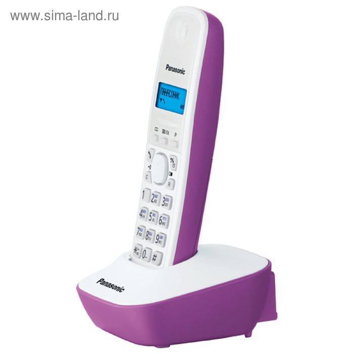 фото Радиотелефон dect panasonic kx-tg1611 ruf