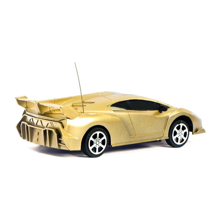 Машина радиоуправляемая "Суперкар", работает от батареек, МИКС