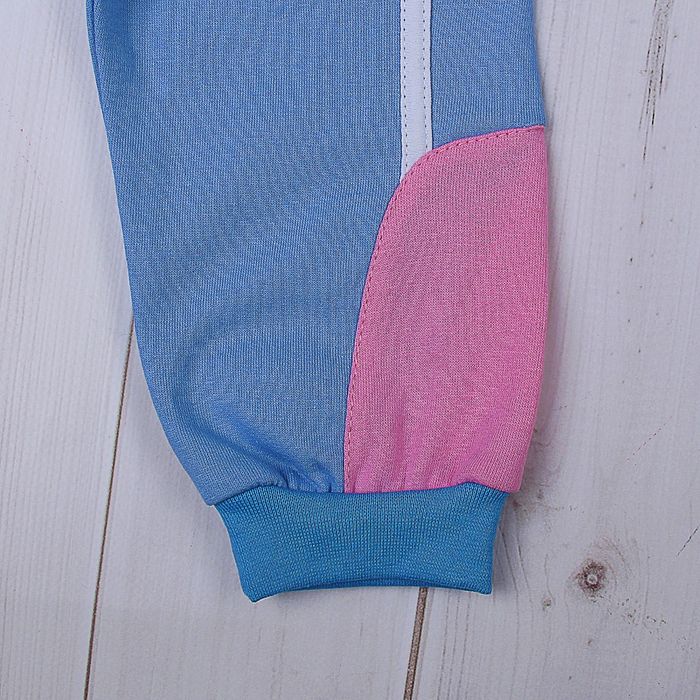 Комплект для девочки, рост 74-80 см (48), цвет розовый/голубой (арт. Д 15226-В_М)