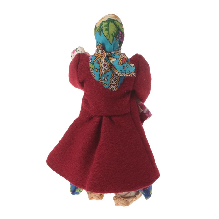 Сувенирная кукла "Марья в коротайке с ребёнком", МИКС
