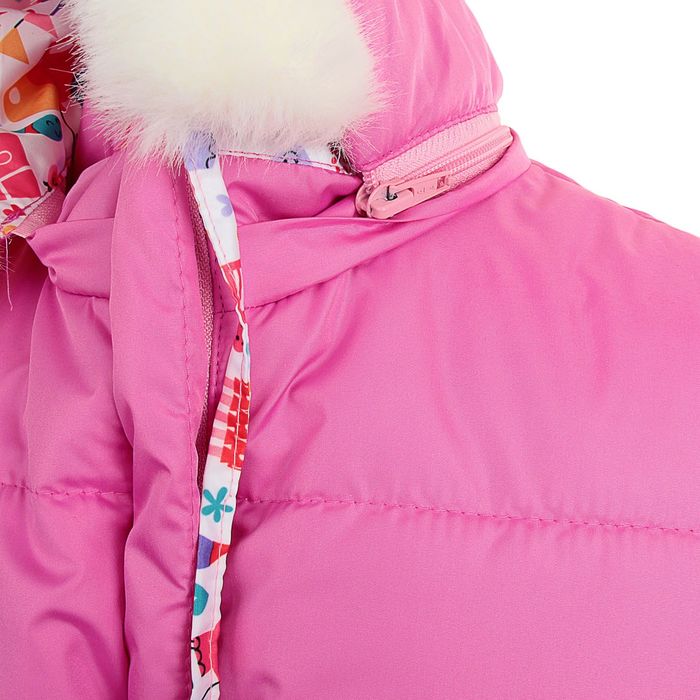 Костюм для девочки, рост 104 см, цвет розовый/серый (арт. ДК27- 3_Д)