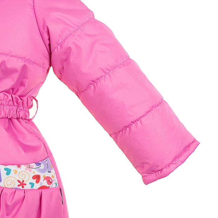 Костюм для девочки, рост 104 см, цвет розовый/серый (арт. ДК27- 3_Д)