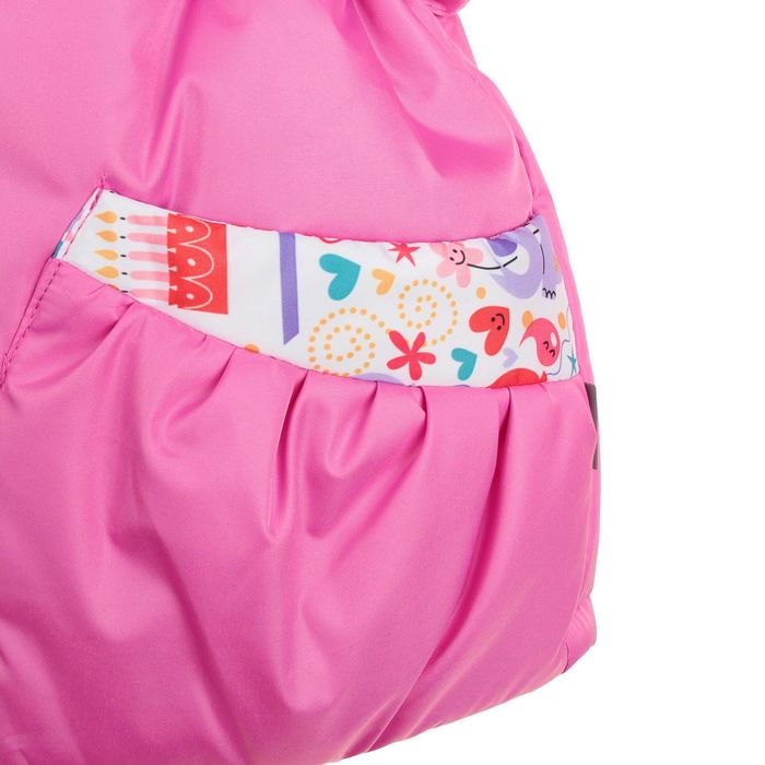 Костюм для девочки, рост 104 см, цвет розовый/серый (арт. ДК27- 3_Д)