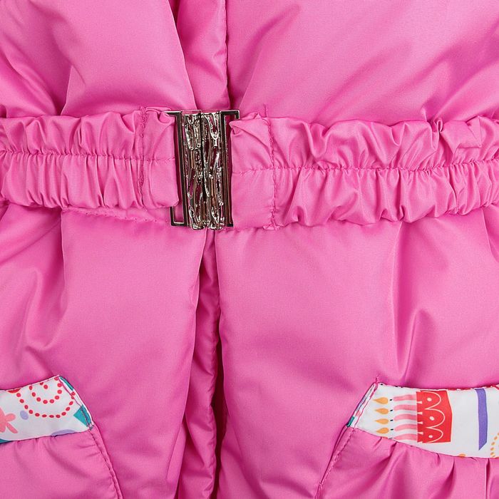 Костюм для девочки, рост 104 см, цвет розовый/серый (арт. ДК27- 3_Д)