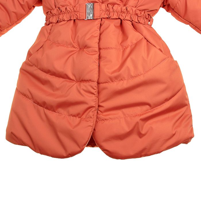 Пальто для девочки, рост 140 см, цвет терракот (арт. Д20-29_Д)