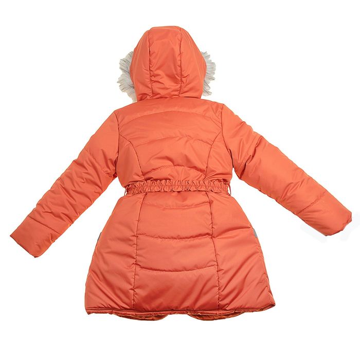 Пальто для девочки, рост 140 см, цвет терракот (арт. Д20-29_Д)