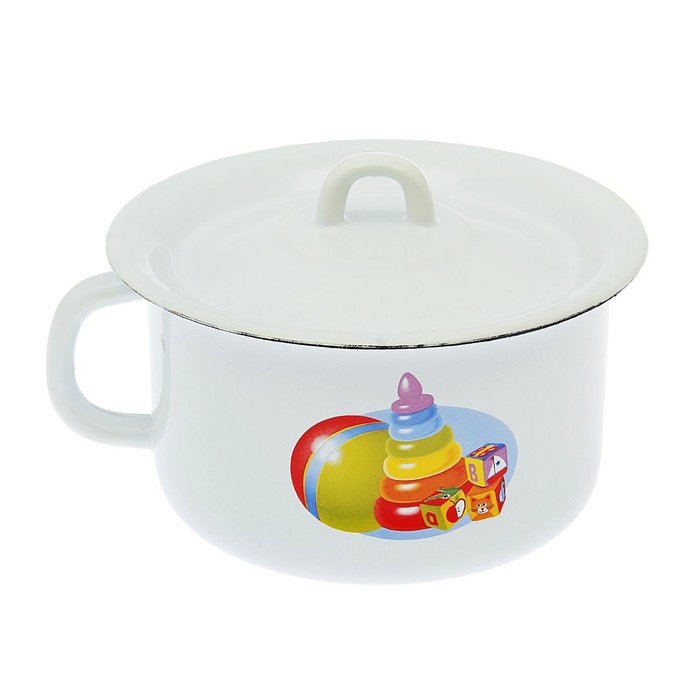 Горшок 1,9 л декор