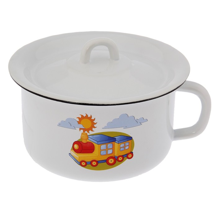 Горшок 1,9 л декор