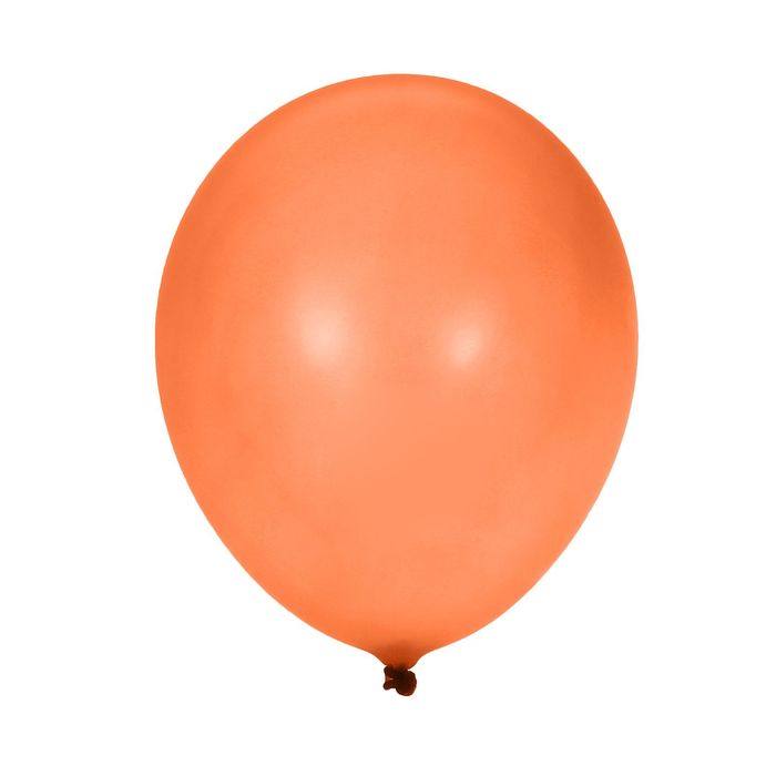 Шар латексный 18", пастель, набор 25 шт., цвет оранжевый