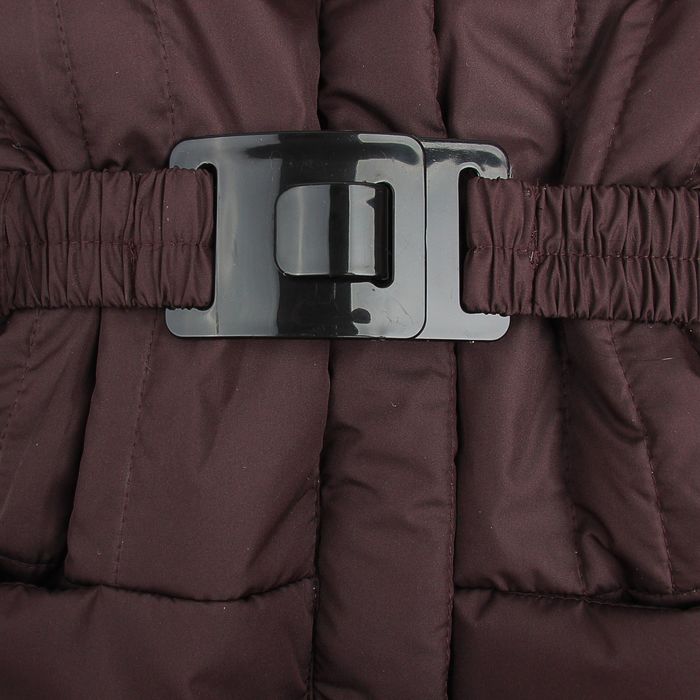 Пальто для девочки, рост 146 см, цвет шоколадный (арт. Д21- 6_Д)