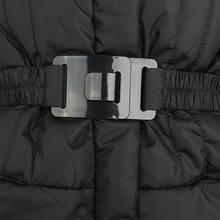 Пальто для девочки, рост 116 см, цвет чёрный (арт. Д21- 7_Д)