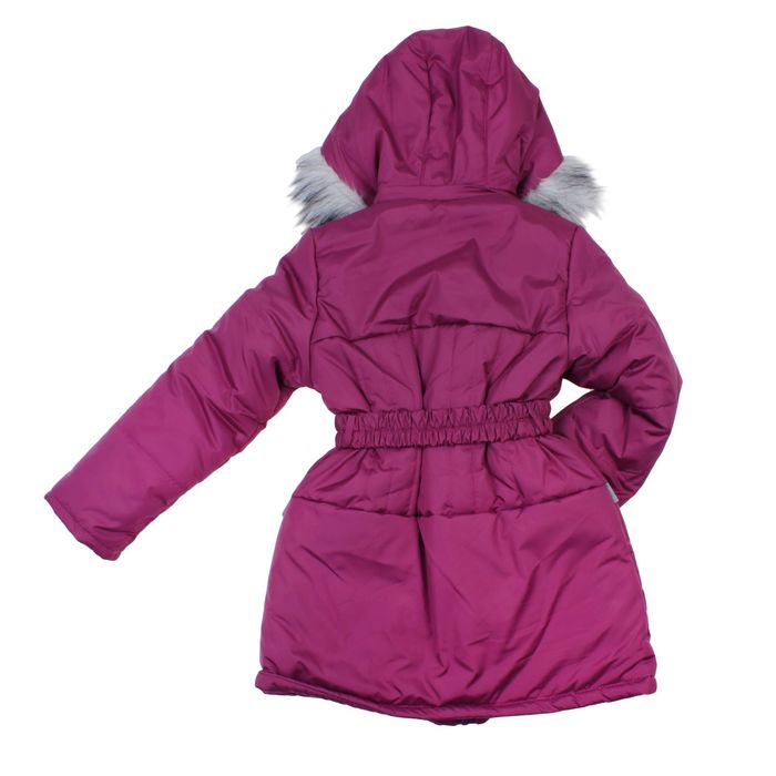Пальто для девочки, рост 134 см, цвет фуксия (арт. Д21-28_Д)