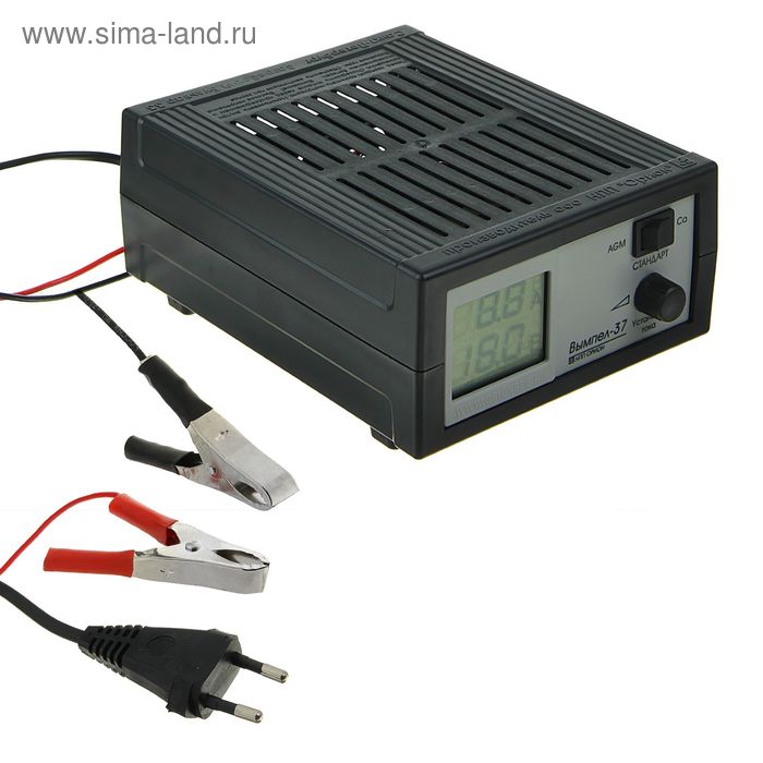 Зарядно-предпусковое устройство Вымпел-37 0.8-20 А,12 В, для всех типов АКБ