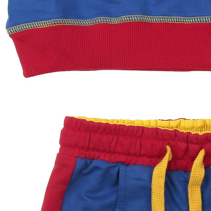 Комплект (толстовка, брюки) для мальчика, рост 110-116 см, цвет синий (арт. 104-М_Д)