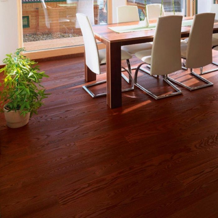 Паркетная доска Синтерос EUROPLANK Ясень Мокко