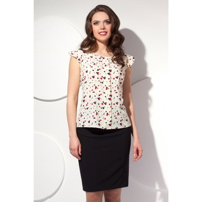 Блуза женская, размер 50, цвет светло-жёлтый Б-133/2