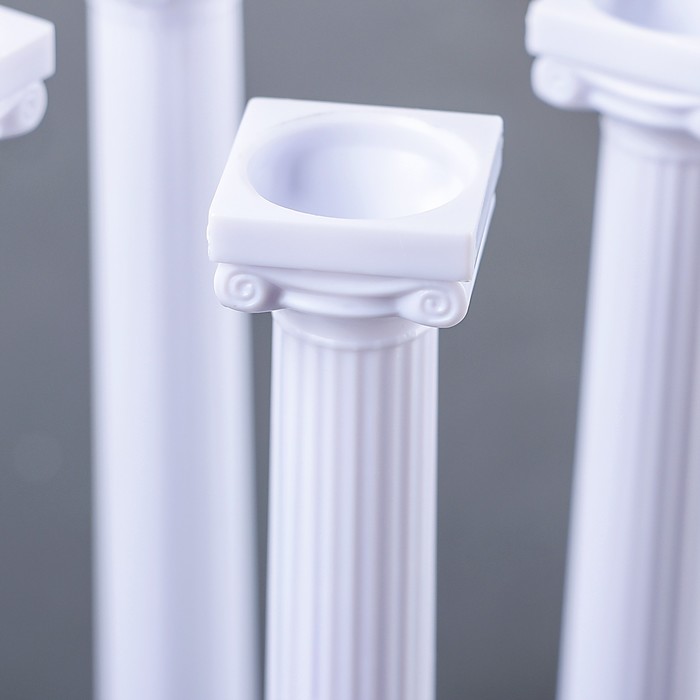 Набор подставок для разделения уровней торта 17,5х3х3 см, 4 шт