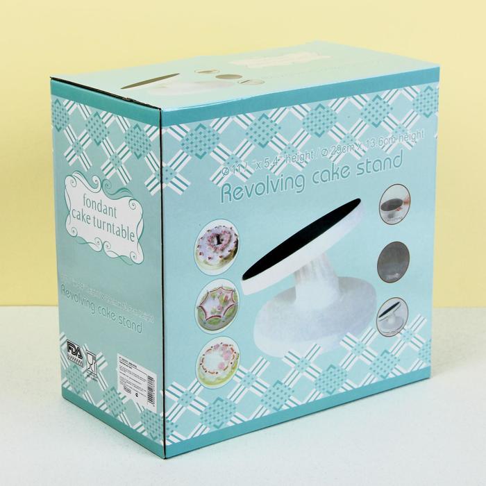 Подставка для торта 23,2 см, вращающаяся с наклоном