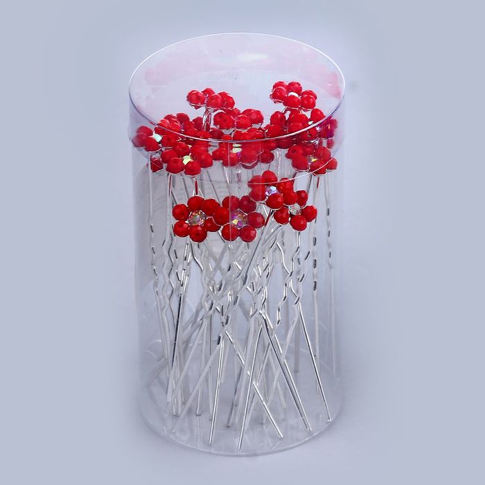 Шпилька для волос "Ромашка", микс