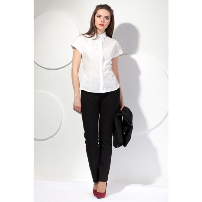 Блуза женская, размер 48, цвет молочный  Б-147