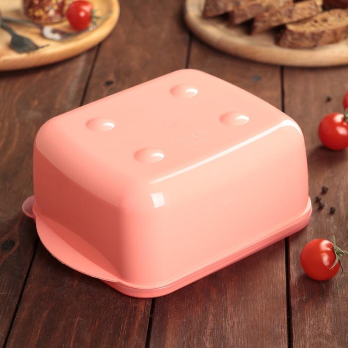 Набор ланч-боксов "Свежесть", 3 шт: 350 мл, 600 мл, 1,2 л (21х15 см/16х13 см/13х10 см), цвета МИКС