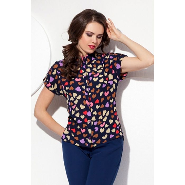 Блуза женская, размер 44, цвет чёрный  Б-141/5