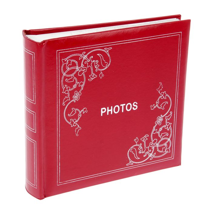 Фотоальбом "Изящество", на 200 фото 10х15 см, МИКС