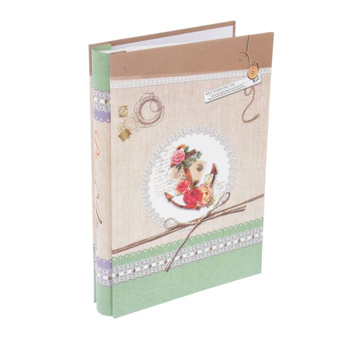 Фотоальбом "Романтика путешествий" на 300 фото 10х15 см, в коробке, МИКС