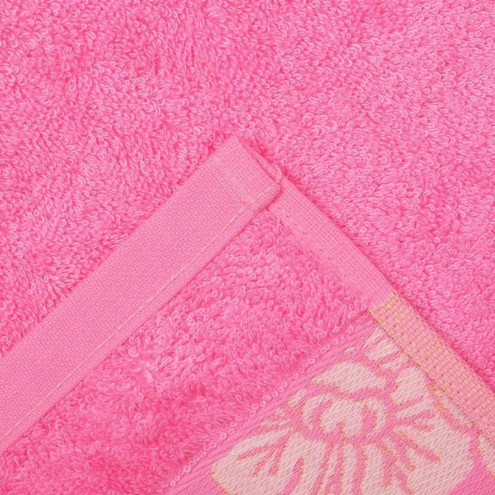 Полотенце махровое "Этель" Bamboo Blossom, розовый 70*140 см бамбук, 450 г/м2