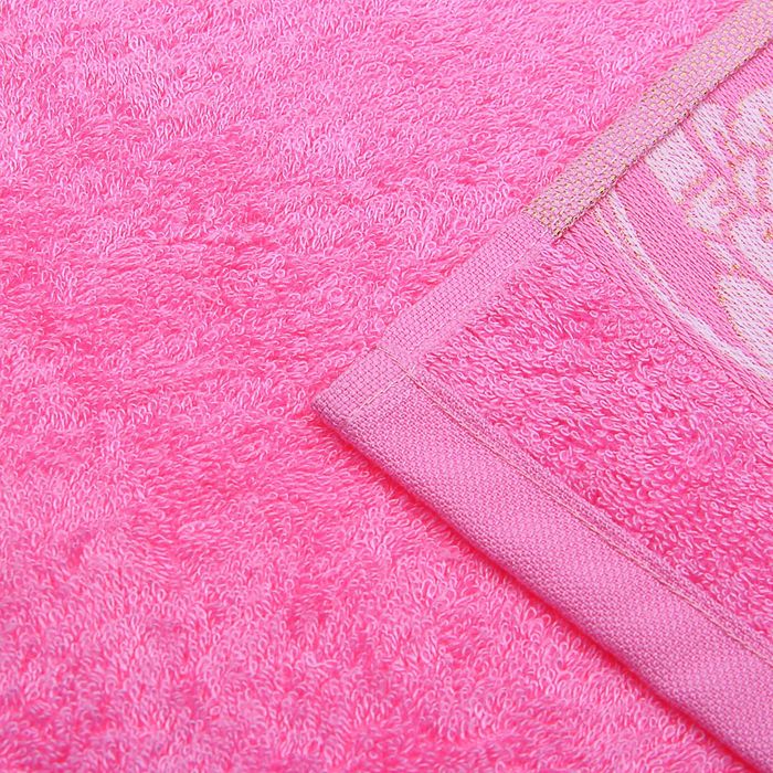 Полотенце махровое "Этель" Bamboo Blossom, розовый 70*140 см бамбук, 450 г/м2