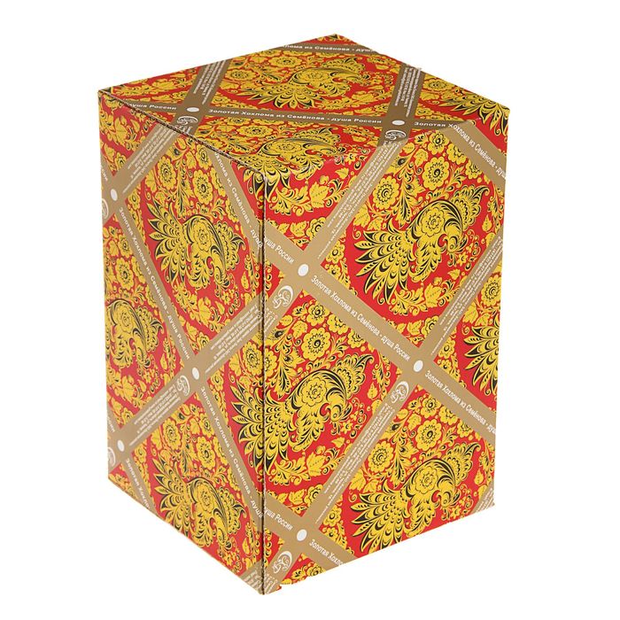 Конфетница «Петушок», хохлома, люкс