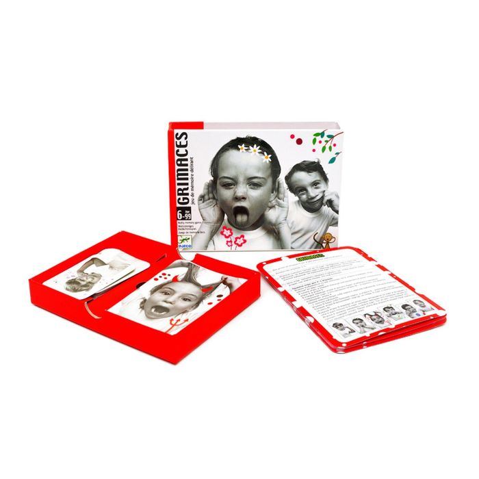 Детская настольная карточная игра «Гримасы»