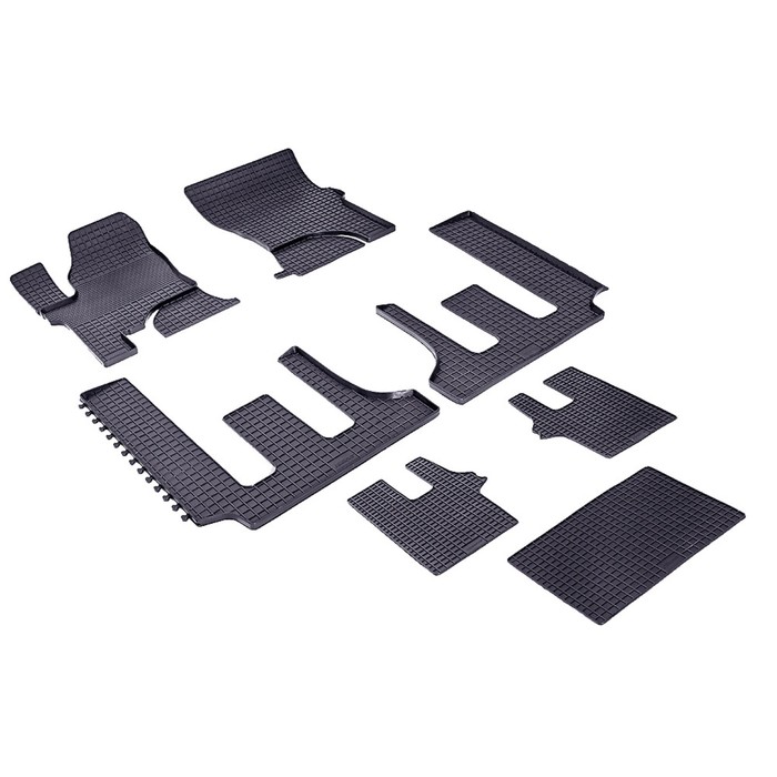 Коврики резиновые 'Сетка' для Ssang Yong STAVIC, 2013-