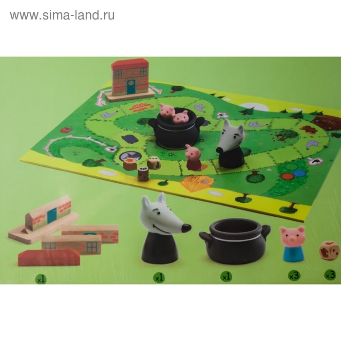 

Настольная игра "Три поросёнка"