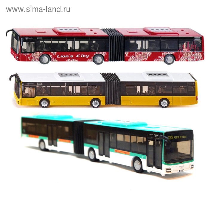 Автобус-гармошка Siku игрушка siku автобус гармошка