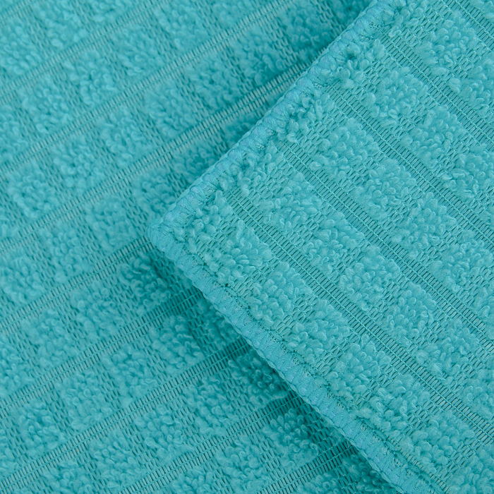 Салфетка для сушки посуды, 30х40 см, микрофибра, цвет голубой