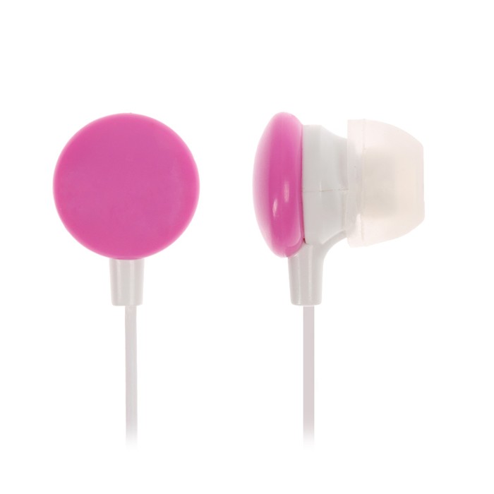 Наушники Luazon "Пуговка", вакуумные, МИКС