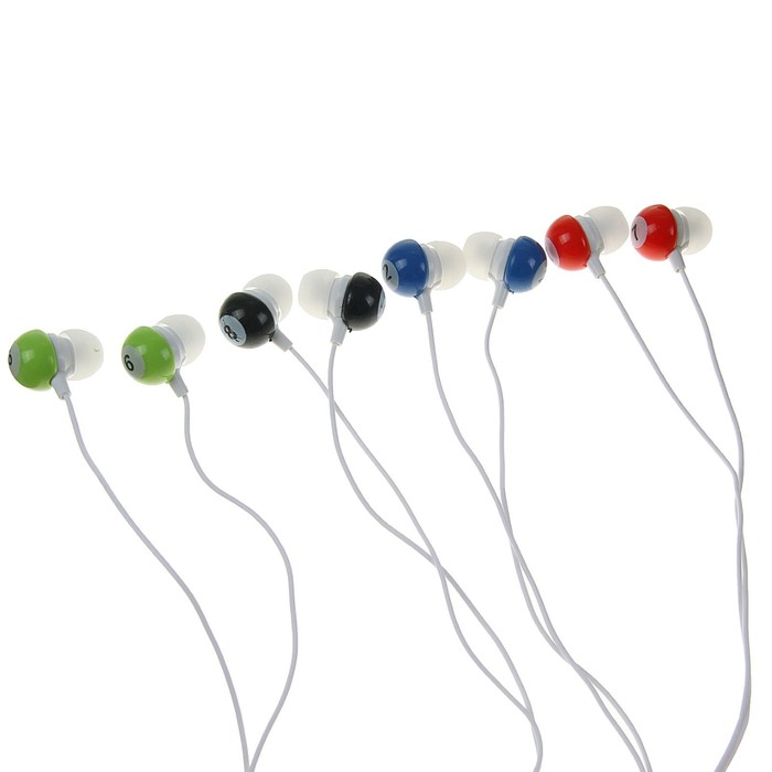 Наушники Luazon "Бильярд", вакуумные, МИКС