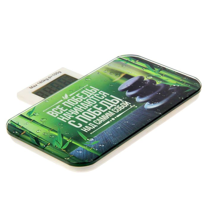 Весы напольные "Победы", до 180 кг., 23 х 13 см