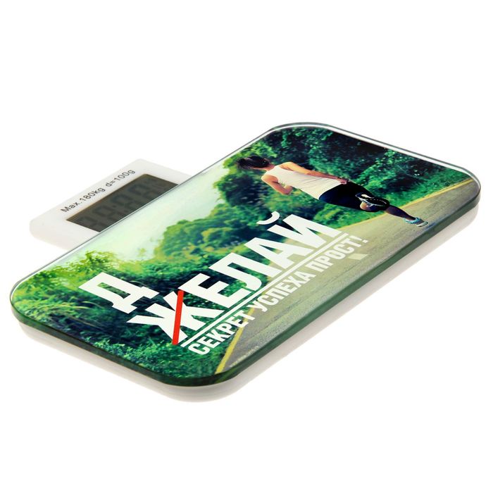 Весы напольные "Делай", до 180 кг., 23 х 13 см