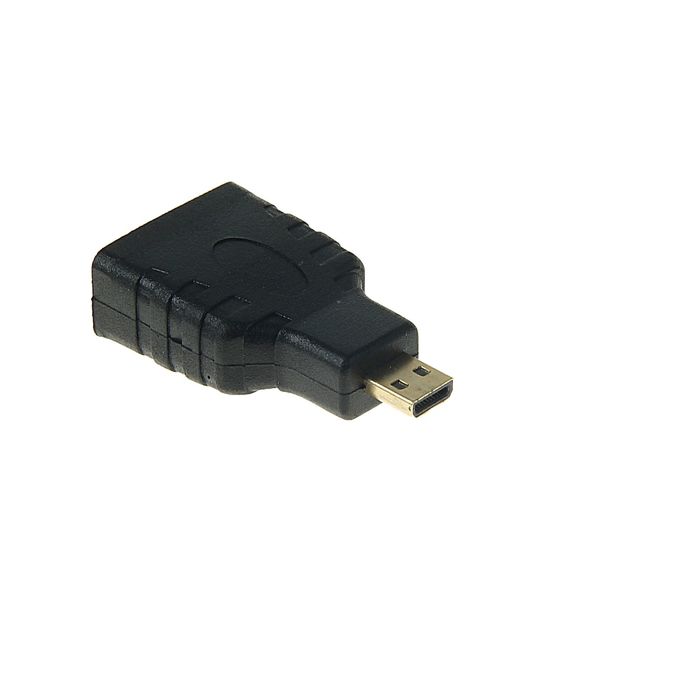 Переходник LuazON, HDMI (f) - micro HDMI (m)