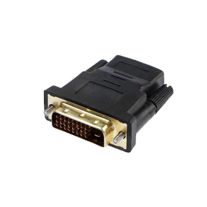 Переходник Luazon PL-005, HDMI (f) - DVI-D (m) переходник minihdmi m hdmi f