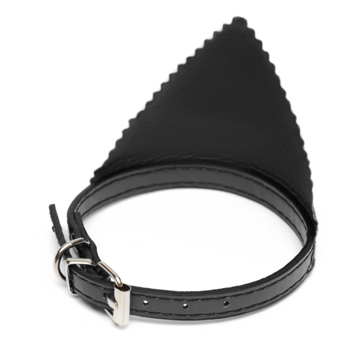 Ошейник с косынкой 32 х 1 см, черный