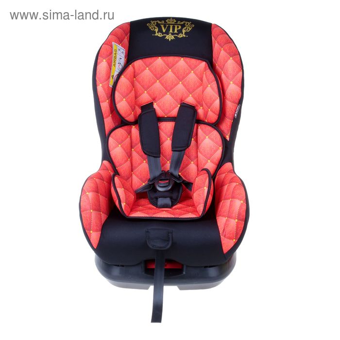 

Автокресло Крошка Я Support «VIP», группа 0+/1, до 18 кг, (0-4 года) Красный/Черный